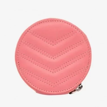 Lancaster - Porte-monnaie rond Parisienne Matelassé