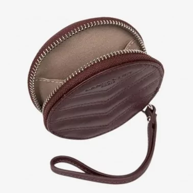 Lancaster - Porte-monnaie rond Parisienne Matelassé