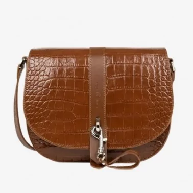 Lancaster - Sac à rabat Exotic Croco