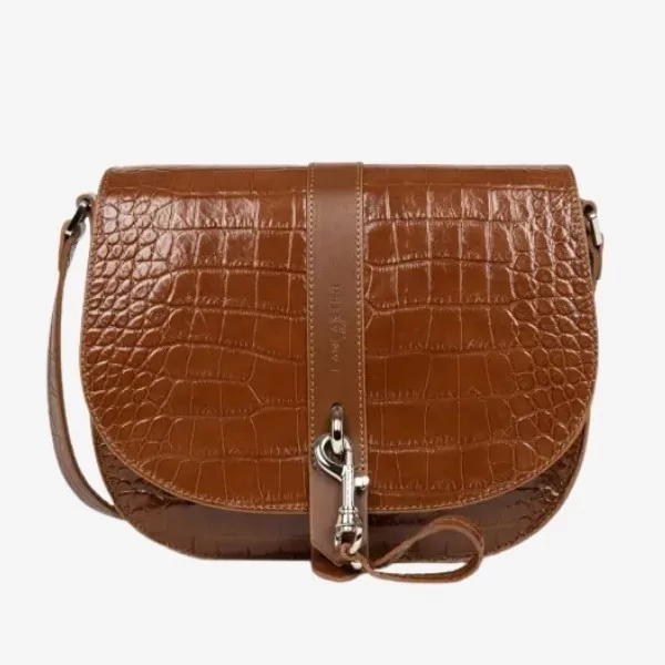 Lancaster - Sac à rabat Exotic Croco