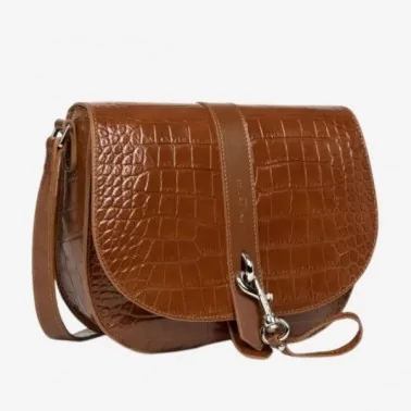 Lancaster - Sac à rabat Exotic Croco