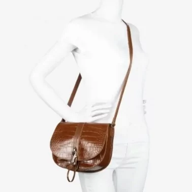 Lancaster - Sac à rabat Exotic Croco