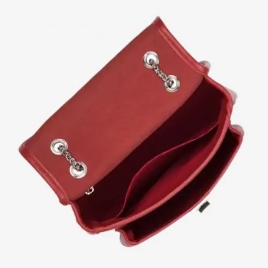 Lancaster - Petit sac trotteur à rabat Rétro Janis séquins