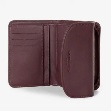 Lancaster - portefeuille dos a dos à rabat Paris PM