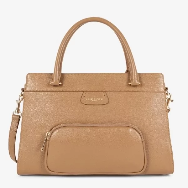 Lancaster Paris - Grand Sac à Main Shopping Dune