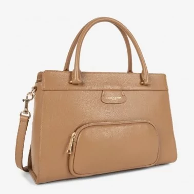 Lancaster Paris - Grand Sac à Main Shopping Dune