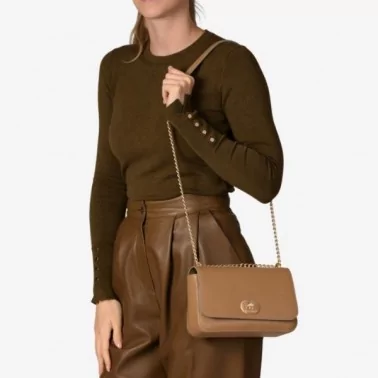 Mac Douglas – Petit sac bandoulière cuir Chatou Rhodes