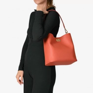 Mac Douglas – Sac seau porté épaule cuir Couronne RHODES