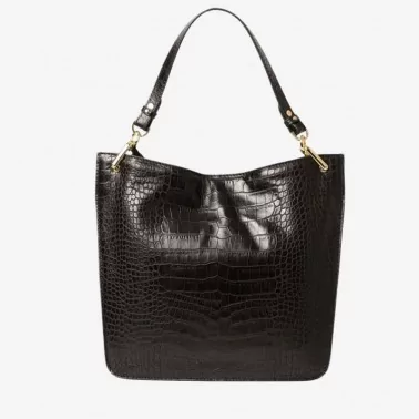 Mac Douglas - Sac porté épaule croco matte