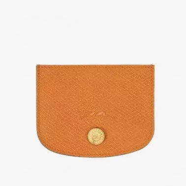Longchamp - porte-cartes grainé Epure