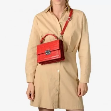 Mac Douglas - Mini sac cartable Joyau Rythme XXS Croco