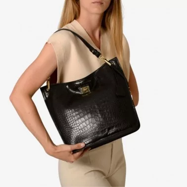 Mac Douglas - Sac épaule Kentucky Romy M croco