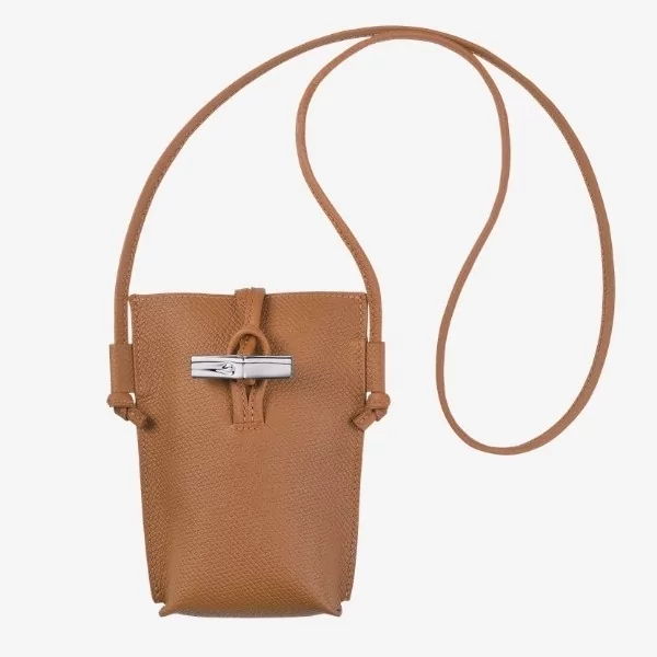 Longchamp - Pochette téléphone avec cordon Le Roseau