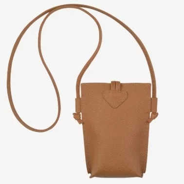 Longchamp - Pochette téléphone avec cordon Le Roseau
