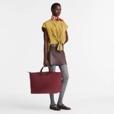 Longchamp – Sac de voyage L Le Pliage Green