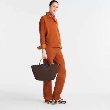 Longchamp – Sac à main M Le Pliage Green