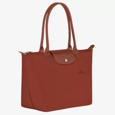 Longchamp - Sac Cabas M porté épaule Le Pliage Green