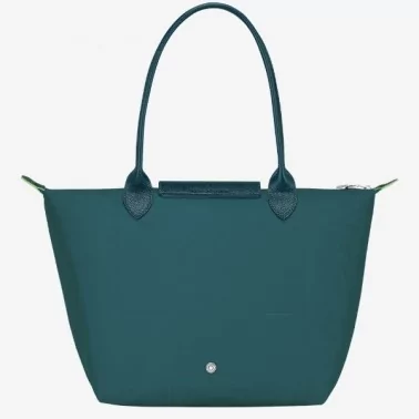 Longchamp - Sac Cabas M porté épaule Le Pliage Green