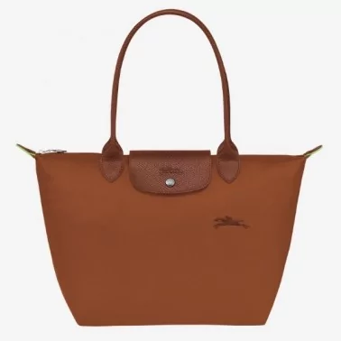 Longchamp - Sac Cabas M porté épaule Le Pliage Green
