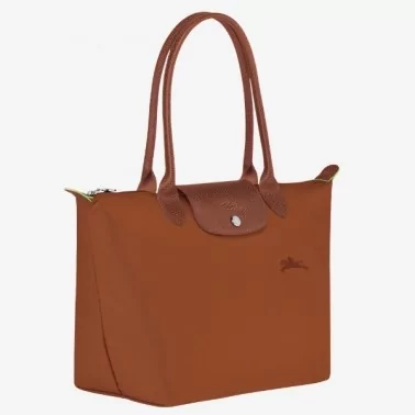 Longchamp - Sac Cabas M porté épaule Le Pliage Green