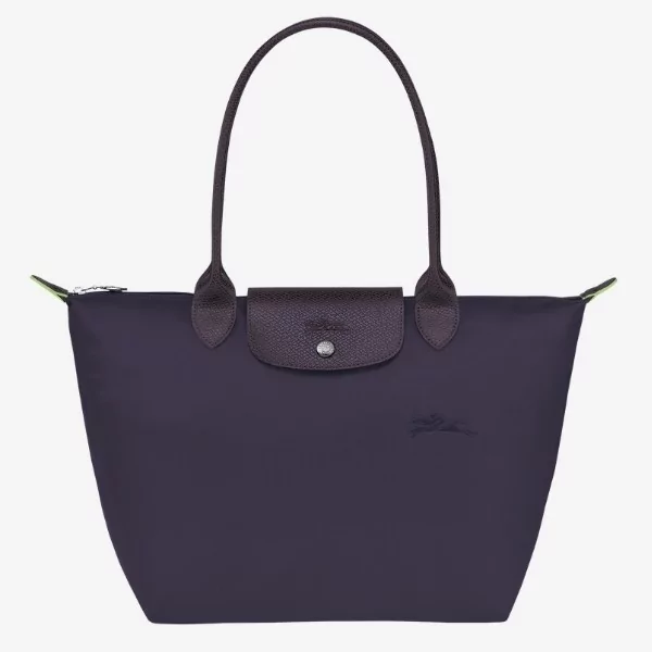 Longchamp - Sac Cabas M porté épaule Le Pliage Green