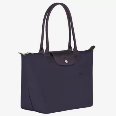 Longchamp - Sac Cabas M porté épaule Le Pliage Green