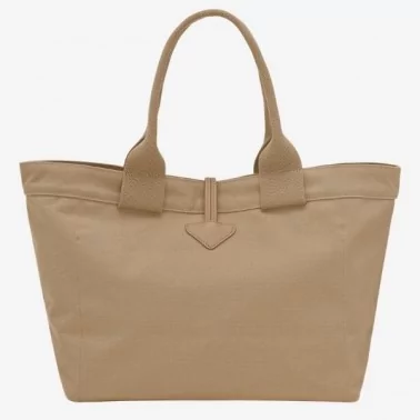 Longchamp - Sac cabas toile Le Roseau