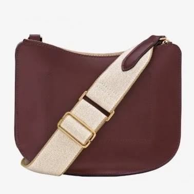 Longchamp - Sac bandoulière cuir de veau Epure