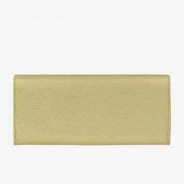 Longchamp - Portefeuille long grainé Le Roseau