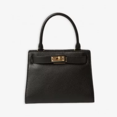 Mac Douglas - Sac porté main cuir grainé Temple Rhodes