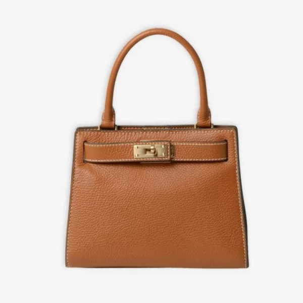 Mac Douglas - Sac porté main cuir grainé Temple Rhodes