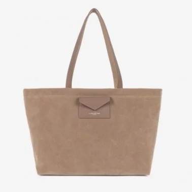 Lancaster - Sac cabas Suède shopping