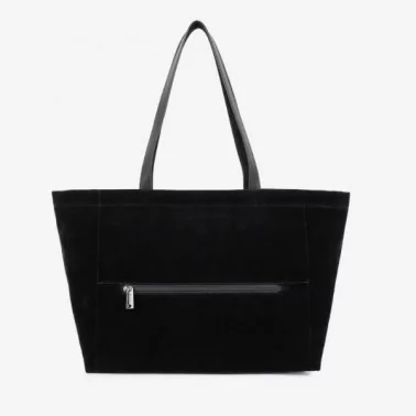 Lancaster - Sac cabas Suède shopping