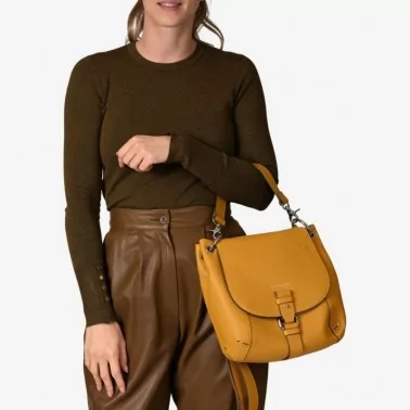 Mac Douglas - Sac à rabat Mandalay Magda en cuir