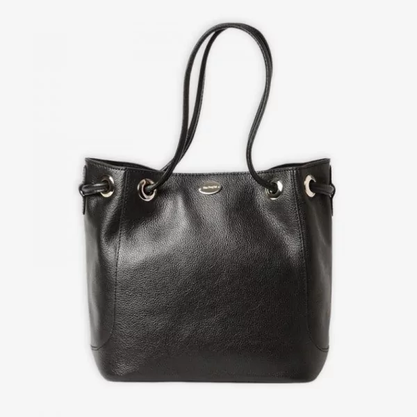 Mac Douglas - Sac seau cuir buffle Poppy Buni