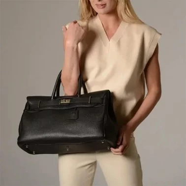 Mac Douglas - Sac main cuir grainé Pyla Romy S VG