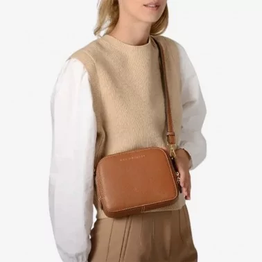 Mac Douglas - Petit sac travers zippe Rooibos Romy XS