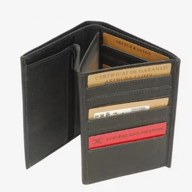 Portefeuille homme cuir Marco grande capacité - Arthur & Aston