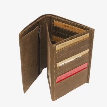 Portefeuille homme cuir Marco grande capacité - Arthur & Aston