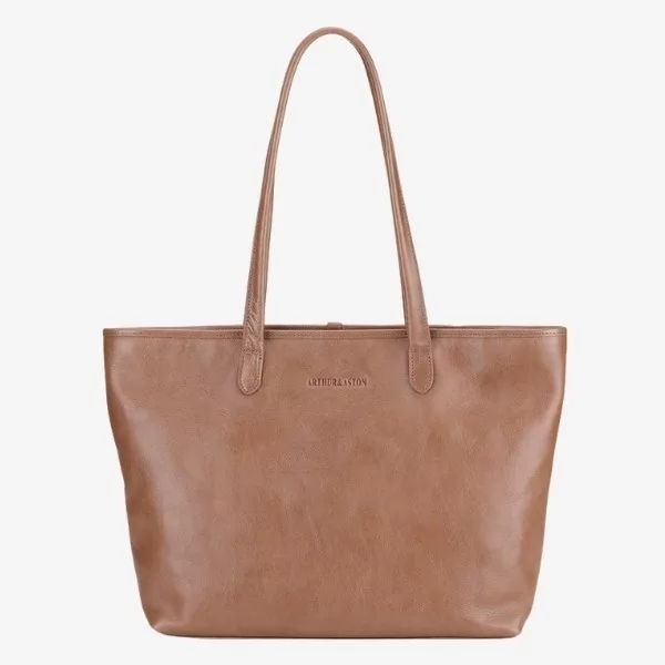Grand sac cabas en cuir femme Edith – Arthur & Aston