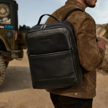 Arthur & Aston - Sac à dos Walter croûte de cuir