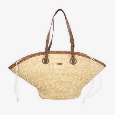 Les Tropéziennes - Panier paille bohème