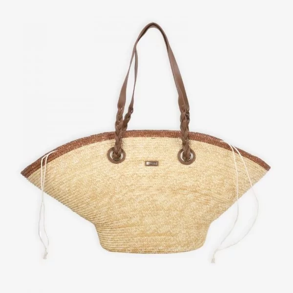 Les Tropéziennes - Panier paille bohème