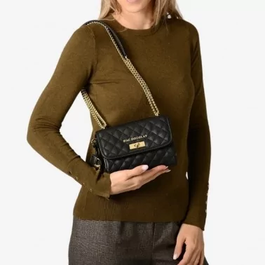 Sac bandoulière matelassé losange Trevise Losange - Mac Douglas