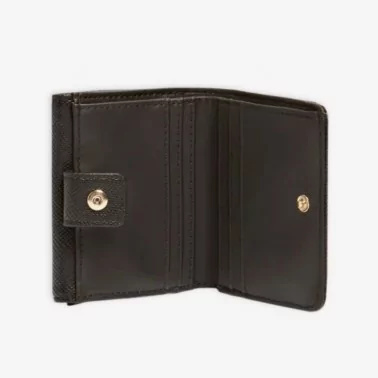 Guess - Porte-cartes Laurel Saffiano Noir