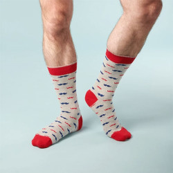 Chaussettes à motifs Inséparables de Cabaïa | Gandy.fr