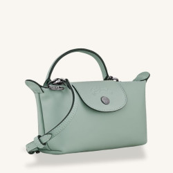 Pochette XS Le Pliage Xtra Longchamp – Nude, Vert Clair et Brun | Élégance et Praticité