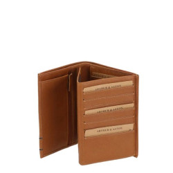 Grand portefeuille en cuir Léon Arthur & Aston | Gandy.fr