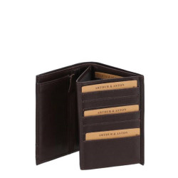 Grand portefeuille en cuir Léon Arthur & Aston | Gandy.fr