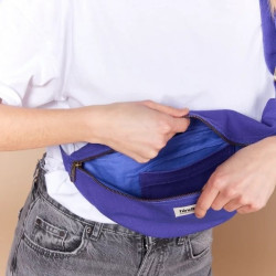 Sac Banane L Sasha Holy Violet - Hindbag